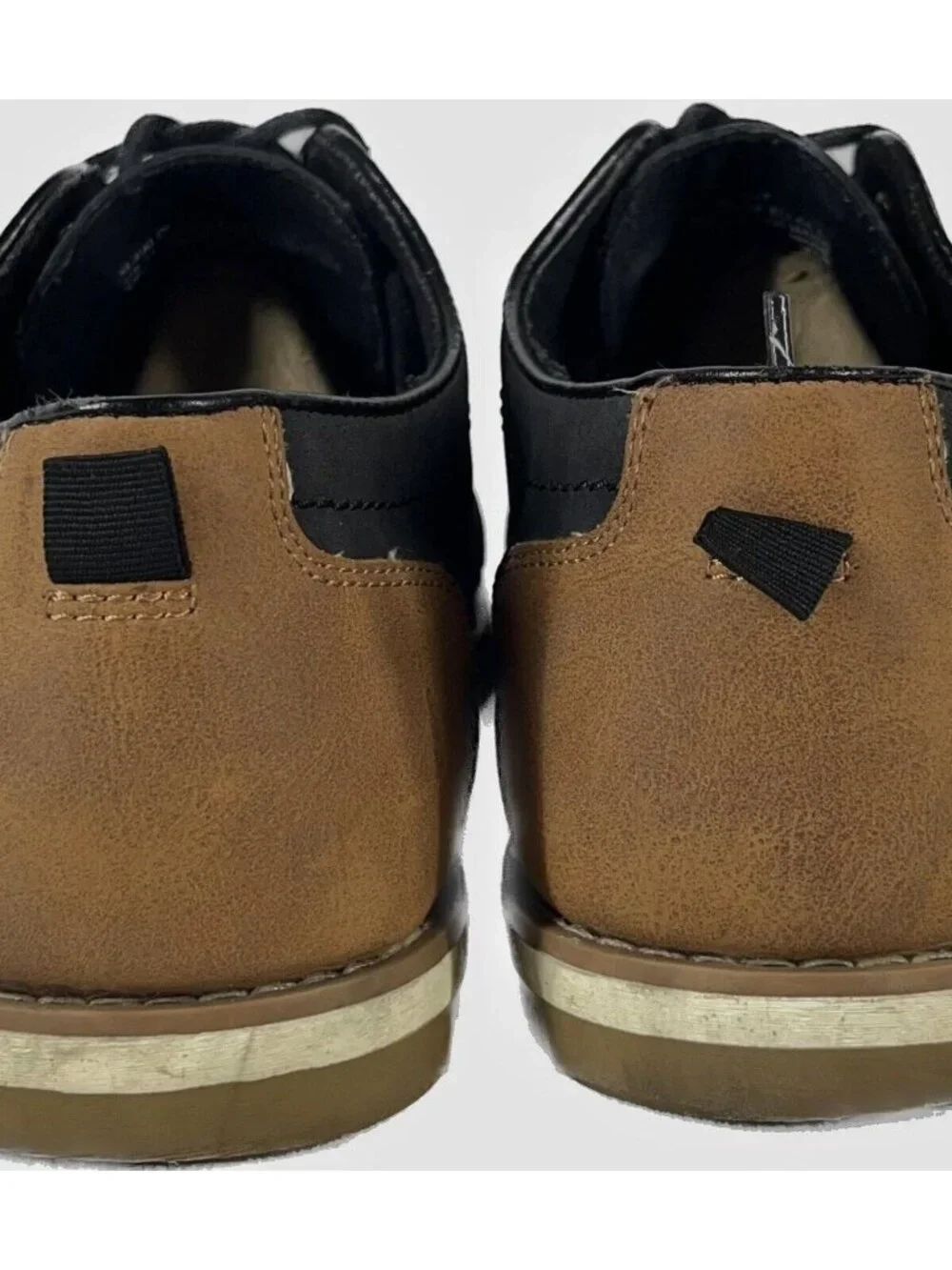Steve Madden Falout Black Suede Oxford Dress Shoes Almond Toe Men's 11.5 US